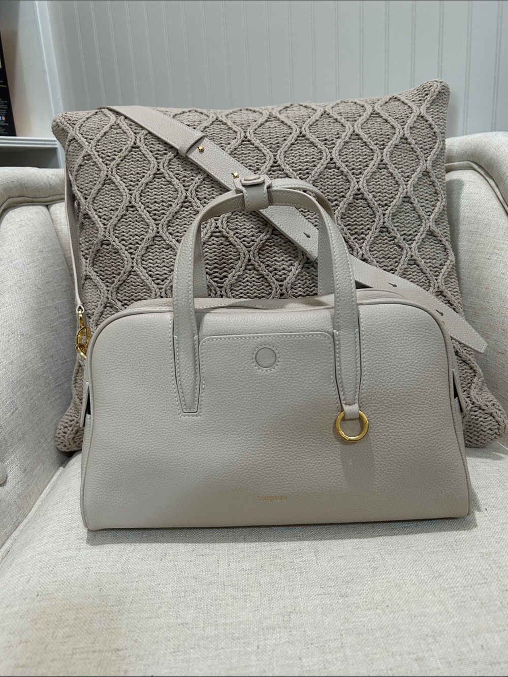 ✨[RARE / DISCONTINUED] Songmont Small Yore Bowling Bag ✨
